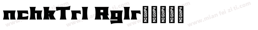 AnachakTrial Regular字体转换